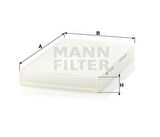 MANN CU3192 Polen Filtresi Audi A100 A6 88-10 4A0819439A