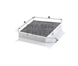 MANN CUK3461 Polen Filtresi Karbonlu W203 02-07 Cl203 02-08 S203 01-07 C209 02-09 A209 02-9 2038300918