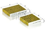 MANN FP21000-2 Polen Filtresi 207 06 C3 09 DS3 10 Karbonlu 6447-VX