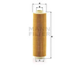 MANN HU514Y Yağ Filtresi W204 07-14 S204 07-14 C204 11-W212 09-15 S212 09-16 C207 09-16 R172 11- 2711800309