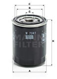 MANN W7041 Yağ Filtresi Almera Primera 1.6 P11 1996 2001 D22 Pickup 1998 2005 Vanetta 1996 2001 Ford Maverick Uds Uns 2.4 I 93-97 5027150