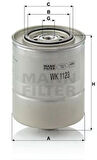 MANN WK1123 Yakıt Filtresi BMW E30 E34 M20 13322243018