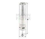 MANN WK5001 Yakıt Filtresi BMW N47 N57 M57 E90 E92 E92 13327788700