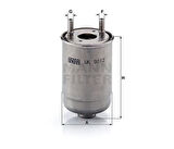 Mann Wk9012X Yakıt Filtresi Mgn Iıı-Scenıc Iıı-Fluence 1.5Dcı