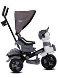 Babyhope 125 Yupi Triycle 3 Tekerli Kontrollü Bisiklet Gri