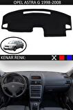 OPEL ASTRA G 1998-2008 MODEL İÇİN TORPİDO KORUMA HALISI SİYAH RENK SİYAH KENAR