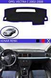 OPEL VECTRA C 2002-2008 MODEL İÇİN TORPİDO KORUMA HALISI SİYAH RENK MAVİ KENAR