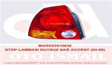 Mars 510630 Stop Lambası Sağ Accent 2003 2005 Duysuz Admira Kasa 9240225510