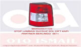 Mars 511123 Stop Lambası Sol Partner Berlingo Bagaj Kapı Çift Kapı Duysuz 03 08 Orta Seffaf 735318917