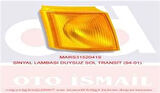 Mars 520419 Sinyal Lambası Ön Sol Transit T12 T15 92-01 Duysuz Sarı 6166917