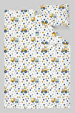 Organik Park Yatak Nevresim Takımı (80x120) - Hareketli Tekerlekler