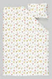 Organik Park Yatak Nevresim Takımı (80x120) - Ördek ve Tavuk Düşleri