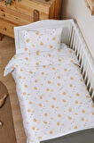 Organik Park Yatak Nevresim Takımı (80x120) - Limon Çiçeği