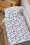 Organik Park Yatak Nevresim Takımı (80x120) - Hızlı ve Eğlenceli