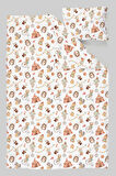 Organik Park Yatak Nevresim Takımı (80x120) - Sihirli Minik Akrobasi