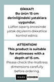 Organik Bebek Boy Lastikli Çarşaf Seti - Yeşil Zeytin Dalı