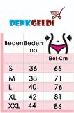 Yüksek Bel Toparlayıcı Çelik Kumaş Tayt