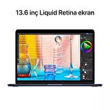 Apple MacBook Air 13.6 inc M2 8CPU 10GPU 8GB 512GB Gece Yarısı MLY43TU/A
