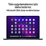 Apple MacBook Air 13.6 inc M2 8CPU 10GPU 8GB 512GB Gece Yarısı MLY43TU/A