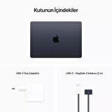 Apple MacBook Air 13.6 inc M2 8CPU 10GPU 8GB 512GB Gece Yarısı MLY43TU/A