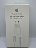 Apple USB-C 20W Iphone 12 Pro Güç Adaptörü ve Iphone to Type C Kablo Seti