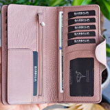 Garbalia Martha Hakiki Deri Unisex Portföy Cüzdan