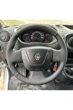 Renault Master Araca Özel Direksiyon Kılıfı (Noktalı Düz) uyumlu