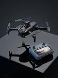 Ekranlı Kumandalı Katlanabilir Kamera Drone Hobi ve Günlük Kullanım