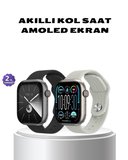 Akıllı Saat Kablosuz Şarjlı Bluetooth 5.2 Arama Bildirim Sesli Asistan 420 mAh