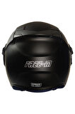 FREEM FR-665 MAT SİYAH MOTOSİKLET KASKI