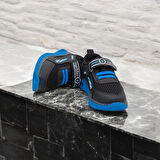 ERKEK ÇOCUK SİYAH TABAN MAVİ SNEAKER