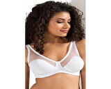 Fanetta Soft Cup Bra Toparlayıcı Tüllü B-C-D CUP Yeni Nesil Sütyen 