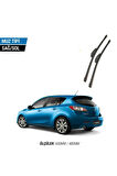 MAZDA 3 HB 2009-2013 2'li Ön Cam Sileceği Sağ Sol Silecek Takımı Muz Silecek