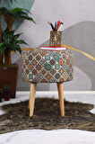 Moda Home Bedding Armonia Puf Turuncu