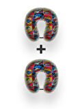 Moda Home Bedding 2li Seyahat yastığı Pop art