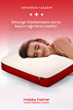 Moda Home Bedding Visco Bubbli Tombik Yastık BORDO , Visco yastık,, Ortopedik yastık