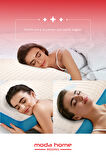 Moda Home Bedding 2 Adet Visco Bubbli Tombik Yastık MAVİ, Visco yastık,, Ortopedik yastık
