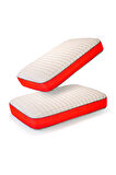 Moda Home Bedding 2 Adet Visco Bubbli Tombik Yastık PEMBE, Visco yastık, Ortopedik yastık