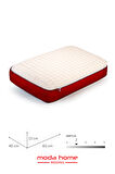 Moda Home Bedding 2 Adet Visco Bubbli Tombik Yastık BORDO , Visco yastık, Ortopedik yastık
