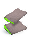 Moda Home Bedding 2 Adet Visco Cervical Boyun Fıtığı, Visco yastık, Ortopedik yastık