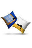 Moda Home Bedding Kırlent,Dolgulu kırlent,baskılı Kırlent,dekorasyon Kırlent(2 Adet) set7