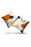 Moda Home Bedding Kırlent,Dolgulu kırlent,baskılı Kırlent,dekorasyon Kırlent(2 Adet) set8