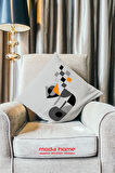 Moda Home Bedding Kırlent,Dolgulu kırlent,baskılı Kırlent,dekorasyon Kırlent(2 Adet) set9