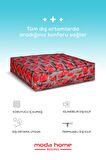 Moda Home Bedding Sıvı Geçirmez Minder | Dekoratif,Balkon, Bahçe, Plaj, Kamp, Havuz ve Palet Minderi(Kare KG)