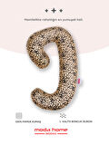 Hamile yastığı,sarılma yastığı aktivite yastığı pamuk kumaş (leopar)