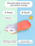  Bebek yastığı,bebek kafa yastığı,düz kafa sendromu önleme yastığı(pembe)