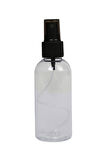 100 Ml Parmak Sprey - Kolonya - Likit- Siyah Kapaklı -10 Adet