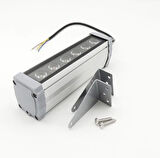 20 Cm Wallwasher Led Bina Dış Duvar Aydınlatma Boyama Amber Işık