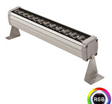 35 Cm Wallwasher Led Bina Dış Duvar Aydınlatma Mavi Işık
