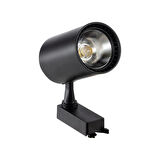 4 Adet Dekoratif Led Ray Spot + 1 Metre Ray Siyah Kasa Günışığı